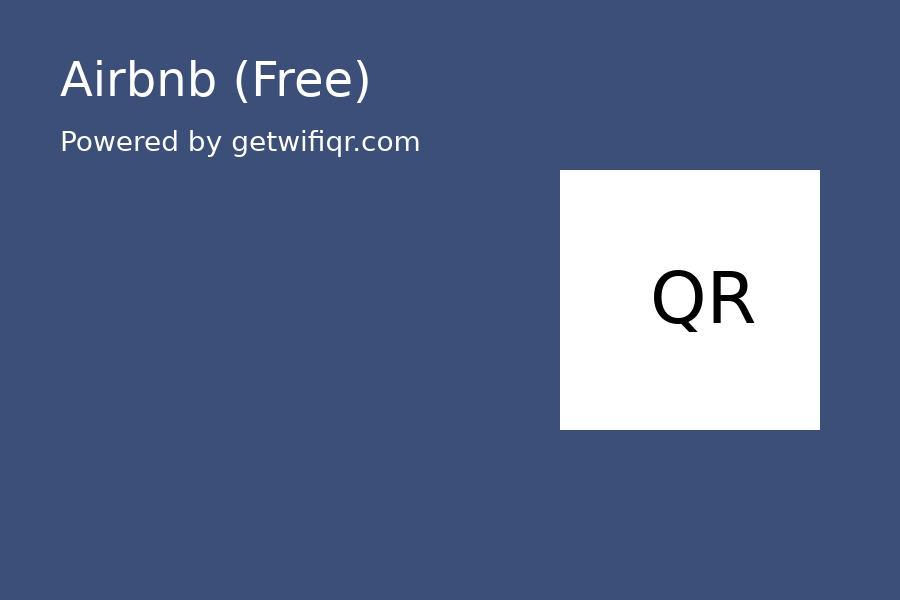 Airbnb (clean minimal) free sample