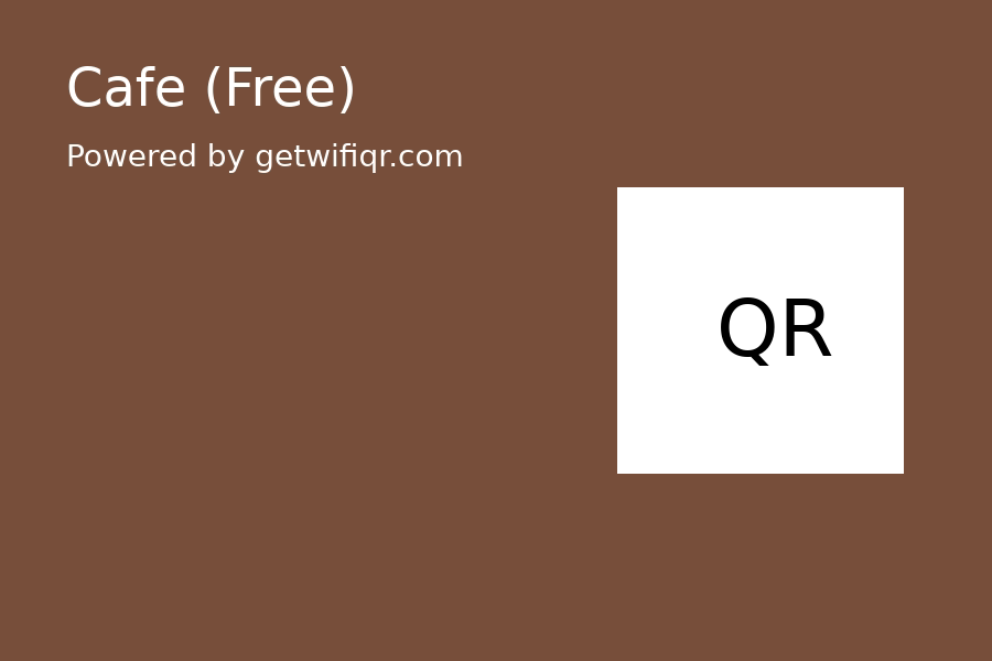 Cafe brand (warm colors + logo) free sample