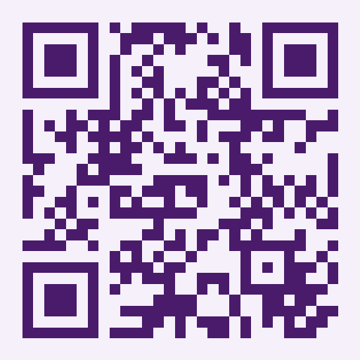 Modern Purple WiFi QR code template